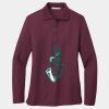 Women's Silk Touch Long Sleeve Polo Thumbnail