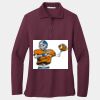 Women's Silk Touch Long Sleeve Polo Thumbnail