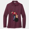Women's Silk Touch Long Sleeve Polo Thumbnail
