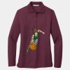 Women's Silk Touch Long Sleeve Polo Thumbnail