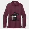 Women's Silk Touch Long Sleeve Polo Thumbnail