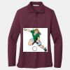 Women's Silk Touch Long Sleeve Polo Thumbnail