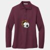 Women's Silk Touch Long Sleeve Polo Thumbnail