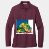 Women's Silk Touch Long Sleeve Polo Thumbnail