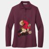Women's Silk Touch Long Sleeve Polo Thumbnail