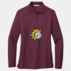 Women's Silk Touch Long Sleeve Polo Thumbnail