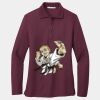 Women's Silk Touch Long Sleeve Polo Thumbnail