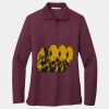 Women's Silk Touch Long Sleeve Polo Thumbnail