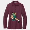 Women's Silk Touch Long Sleeve Polo Thumbnail