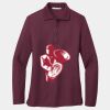 Women's Silk Touch Long Sleeve Polo Thumbnail