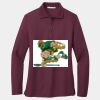 Women's Silk Touch Long Sleeve Polo Thumbnail
