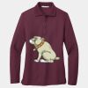 Women's Silk Touch Long Sleeve Polo Thumbnail