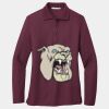 Women's Silk Touch Long Sleeve Polo Thumbnail