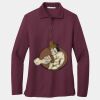 Women's Silk Touch Long Sleeve Polo Thumbnail