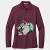 Women's Silk Touch Long Sleeve Polo Thumbnail