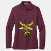 Women's Silk Touch Long Sleeve Polo Thumbnail