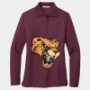 Women's Silk Touch Long Sleeve Polo Thumbnail