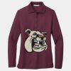 Women's Silk Touch Long Sleeve Polo Thumbnail