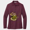 Women's Silk Touch Long Sleeve Polo Thumbnail