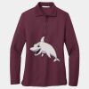 Women's Silk Touch Long Sleeve Polo Thumbnail