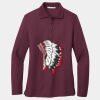 Women's Silk Touch Long Sleeve Polo Thumbnail