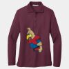 Women's Silk Touch Long Sleeve Polo Thumbnail