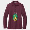 Women's Silk Touch Long Sleeve Polo Thumbnail