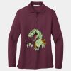 Women's Silk Touch Long Sleeve Polo Thumbnail