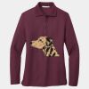 Women's Silk Touch Long Sleeve Polo Thumbnail