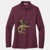 Women's Silk Touch Long Sleeve Polo Thumbnail
