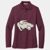 Women's Silk Touch Long Sleeve Polo Thumbnail