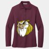 Women's Silk Touch Long Sleeve Polo Thumbnail