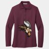 Women's Silk Touch Long Sleeve Polo Thumbnail