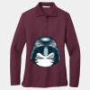 Women's Silk Touch Long Sleeve Polo Thumbnail