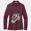 Women's Silk Touch Long Sleeve Polo Thumbnail