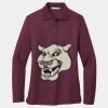 Women's Silk Touch Long Sleeve Polo Thumbnail