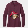 Women's Silk Touch Long Sleeve Polo Thumbnail