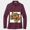 Women's Silk Touch Long Sleeve Polo Thumbnail