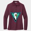 Women's Silk Touch Long Sleeve Polo Thumbnail