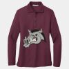 Women's Silk Touch Long Sleeve Polo Thumbnail