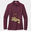 Women's Silk Touch Long Sleeve Polo Thumbnail
