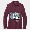 Women's Silk Touch Long Sleeve Polo Thumbnail