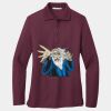Women's Silk Touch Long Sleeve Polo Thumbnail