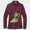 Women's Silk Touch Long Sleeve Polo Thumbnail