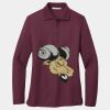 Women's Silk Touch Long Sleeve Polo Thumbnail