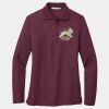Women's Silk Touch Long Sleeve Polo Thumbnail