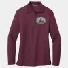 Women's Silk Touch Long Sleeve Polo Thumbnail