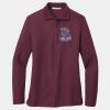 Women's Silk Touch Long Sleeve Polo Thumbnail