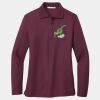 Women's Silk Touch Long Sleeve Polo Thumbnail