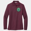 Women's Silk Touch Long Sleeve Polo Thumbnail